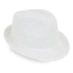 Sombrero fresco blanco en fibra natural de papel e interior de algodón · KoalaRojo, Artículo promocional y personalizado