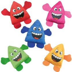 Pack de 5 mini peluches divertidos happy en varios colores · Merchandising promocional de Juegos · Koala Rojo