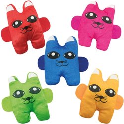 Pack de 5 mini peluches gatito mimoso en varios colores · Merchandising promocional de Juegos · Koala Rojo