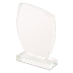 Cristal biselado conmemorativo con base y caja estuche · Merchandising promocional de Trofeos · Koala Rojo