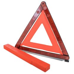 Triángulo de emergencia plegable homologado para señalización de vehículos · Merchandising promocional de Vehículos y motor · Koala Rojo