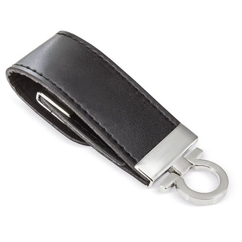 Memoria USB de 8GB en llavero con protector polipiel de cierre con clic · Koala Rojo, Merchandising promocional y personalizado