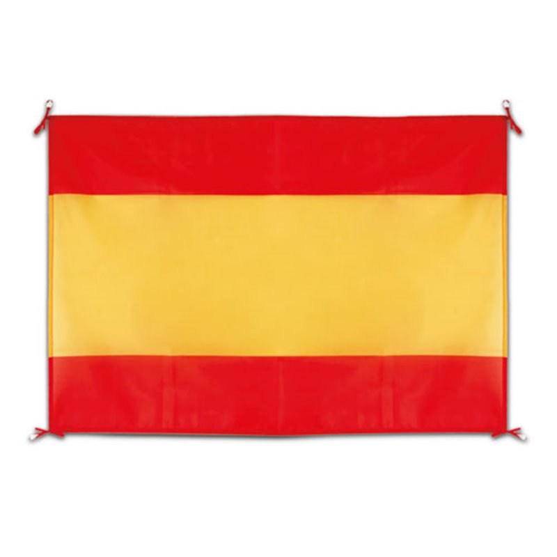 Bandera de España para  Fiestas populares. Babdera España para balcones y vallas de 100x70cm · Koala Rojo, Merchandising promocional y personalizado