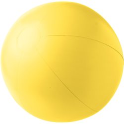 Pelota de playa hinchable amarilla monocolor de Ø25cm. Hinchables publicitarios · KoalaRojo, Artículo promocional y personalizado