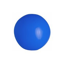 Pelota hinchable de playa azul de 28 cm toda de un mismo color. Balones hinchables promocionales · KoalaRojo, Artículo promocional y personalizado