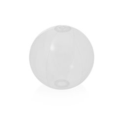 Balón hinchable playa en blanco traslúcido de 28cm. Balones hinchables promocionalesde 28cm  · KoalaRojo, Artículo promocional y personalizado