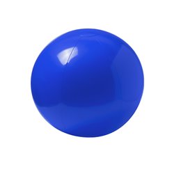Balón grande hinchable de playa en azul. Pelota de playa tamaño grande de 40cm · Merchandising promocional de Balones hinchables · Koala Rojo
