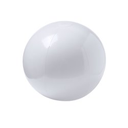 Balón grande hinchable de playa en blanco. Pelota de playa tamaño grande de 40cm · KoalaRojo, Artículo promocional y personalizado