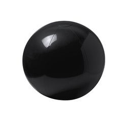 Balón grande hinchable de playa en negro. Pelota de playa tamaño grande de 40cm · KoalaRojo, Artículo promocional y personalizado
