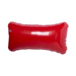 Almohadilla inflable roja en resistente PVC de 30x7x15cm · KoalaRojo, Artículo promocional y personalizado