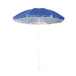 Sombrilla con protección UV en azul, estructura regulable y funda de transporte a juego · KoalaRojo, Artículo promocional y personalizado
