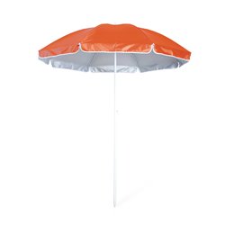 Sombrilla con protección UV en naranja, estructura regulable y funda de transporte a juego · KoalaRojo, Artículo promocional y personalizado