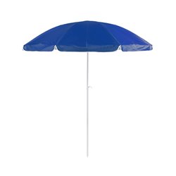 Sombrilla grande azul con protección UV de 200cm y tubo telescópico, ajustable e inclinable · KoalaRojo, Artículo promocional y personalizado
