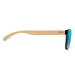 Gafas de sol con patillas de bambú natural y lente espejo de una pieza · KoalaRojo, Artículo promocional y personalizado
