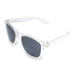 Gafas de sol transparentes de plástico transparente sin color y lentes oscuras con protección UV400 · Merchandising promocional de Por estación y clima · Koala Rojo