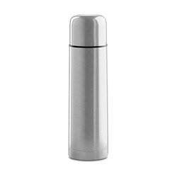 Termo clásico inox en gris claro mate con tapa vaso y tapón rosca anti fuga 500ml · KoalaRojo, Artículo promocional y personalizado