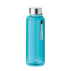 Bidón con tapón y asa en RPET plástico reciclado en azul transparente · KoalaRojo, Artículo promocional y personalizado