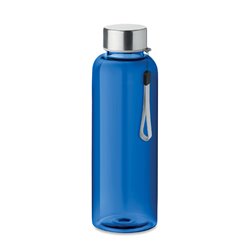 Bidón con tapón y asa en RPET plástico reciclado en azul oscuro transparente · KoalaRojo, Artículo promocional y personalizado