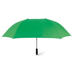 Original paraguas doble en verde para dos personas con mango recto · Merchandising promocional de Paraguas · Koala Rojo