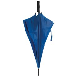 Paraguas antiviento o antiventisca azul con estructura en negro y mango recto · KoalaRojo, Artículo promocional y personalizado