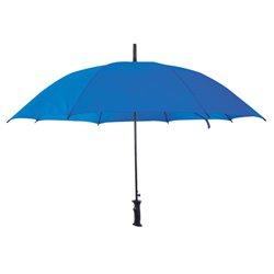 Paraguas automático azul con estructura en negro y mango recto · KoalaRojo, Artículo promocional y personalizado