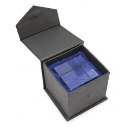 Cubo de cristal conmemorativo con estuche de forro interior raso y cierre imantado · KoalaRojo, Artículo promocional y personalizado