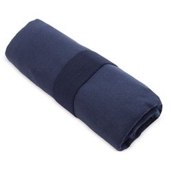 Toalla de deporte gimnasio azul oscura en microfibra de 40x90cm en bolsa individual · KoalaRojo, Artículo promocional y personalizado