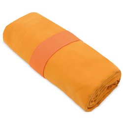 Toalla de deporte gimnasio naranja en microfibra de 40x90cm en bolsa individual · KoalaRojo, Artículo promocional y personalizado
