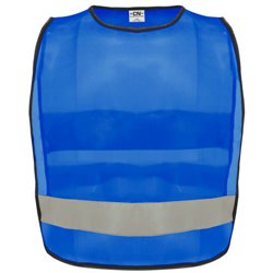 Peto infantil deportivo azul con reflectantes y bandas elásticas laterales · KoalaRojo, Artículo promocional y personalizado