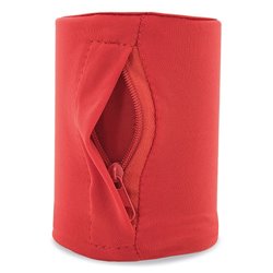Muñequera deportiva en rojo con bolsillo con cremallera · KoalaRojo, Artículo promocional y personalizado