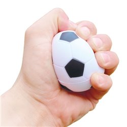 Pelota de fútbol antiestrés con la forma clásica del balón de fútbol  · KoalaRojo, Artículo promocional y personalizado