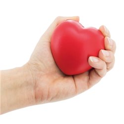 Corazón antiestrés en color rojo · KoalaRojo, Artículo promocional y personalizado