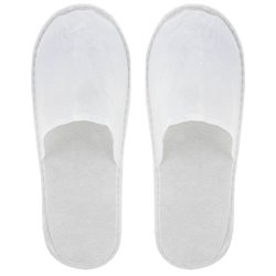 Zapatillas desechables básicas blancas de non woven de talla única · KoalaRojo, Artículo promocional y personalizado