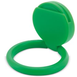 Anillo verde con soporte móvil con antiestrés giratorio y ficha carrito de la compra · KoalaRojo, Artículo promocional y personalizado