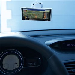 Soporte de móvil para colocar en luna de vehículo con sujeción mediante ventosas · KoalaRojo, Artículo promocional y personalizado