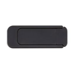 Protector webcam en negro con tapa deslizante para abrir o tapar la lente · Merchandising promocional de Tecnología · Koala Rojo