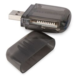 Lector de tarjetas 4 en 1 SD MiniSD microSD y MS con conector USB · KoalaRojo, Artículo promocional y personalizado
