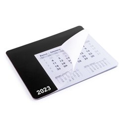 Alfombrilla calendario negro con espacio anotaciones y base antideslizante · KoalaRojo, Artículo promocional y personalizado