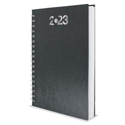 Agenda de tapa rígida en colores metalizados de 352 páginas 17x25cm · KoalaRojo, Artículo promocional y personalizado