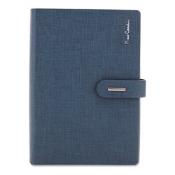 Agenda tapa rígida en polipiel azul con compartimento de tarjetas 16x23,2 cm · KoalaRojo, Artículo promocional y personalizado