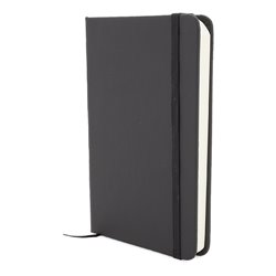 Cuaderno A6 goma elástica tapas de colores hojas lisas y marcapáginas · KoalaRojo, Artículo promocional y personalizado