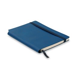 Cuaderno A5 de tapa blanda azul con bolsillo plegable en contraportada · KoalaRojo, Artículo promocional y personalizado
