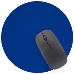 Alfombrilla redonda para ratón en azul con base caucho antideslizante Diam 20cm · KoalaRojo, Artículo promocional y personalizado