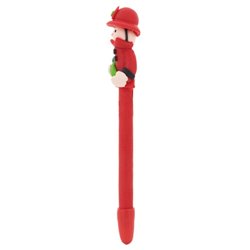 Bolígrafo bomberos en rojo con un bombero con la manguera y casco · KoalaRojo, Artículo promocional y personalizado