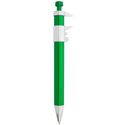 Bolígrafo escalímetro con cuerpo metalizado en varios colores. Ej en verde · KoalaRojo, Artículo promocional y personalizado
