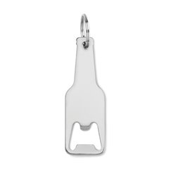 Abridor llavero de aluminio plateado en forma de botella · KoalaRojo, Artículo promocional y personalizado