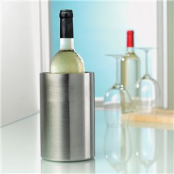 Enfriador de botellas cilíndrico en acero inoxidable de doble capa · KoalaRojo, Artículo promocional y personalizado