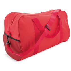 Bolsa deporte roja de gran capacidad con bolsillo de rejilla y fronal abierto · KoalaRojo, Artículo promocional y personalizado
