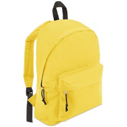 Mini mochila básica en amarillo con bolsillo exterior · Merchandising promocional de Mochilas · Koala Rojo