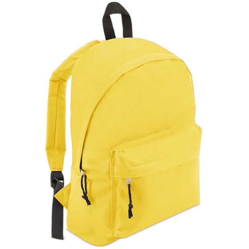 Mini mochila básica en amarillo con bolsillo exterior · Koala Rojo, Merchandising promocional y personalizado